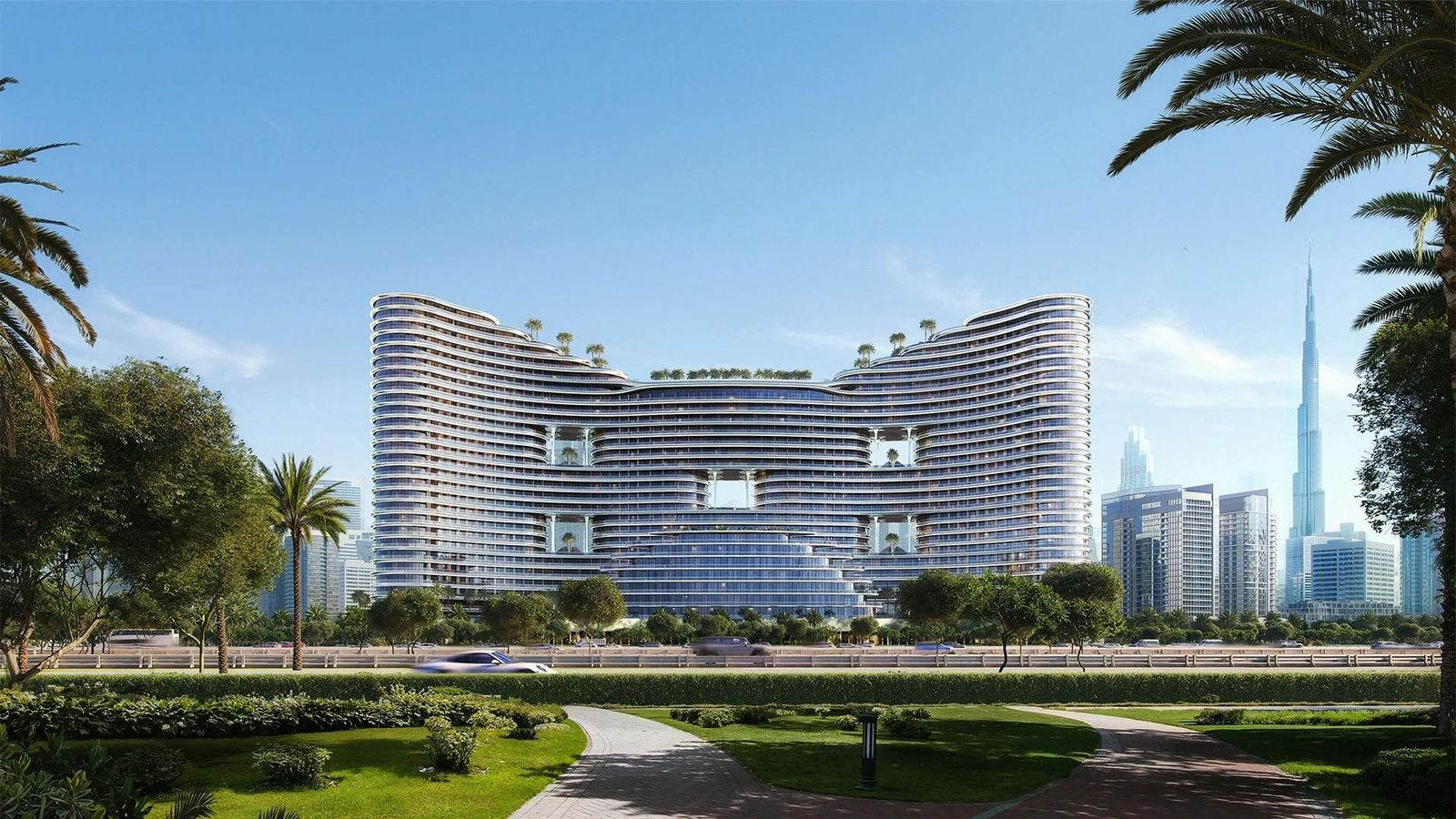 Binghatti Aquarise render 3