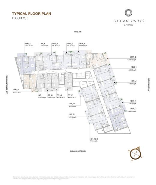 IR1DIAN PARK 2 — Layout · 7