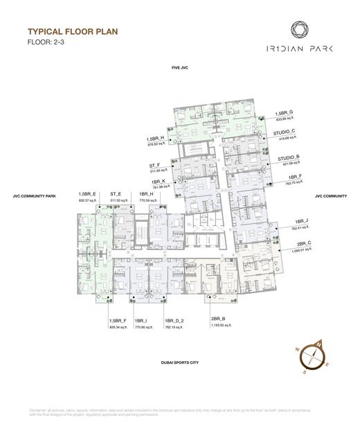 IR1DIAN PARK — Layout · 7