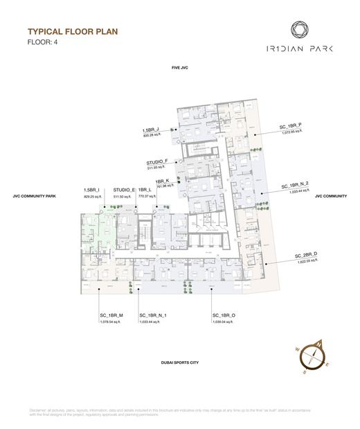IR1DIAN PARK — Layout · 8